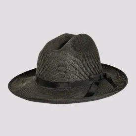 Monroe | Mens Fine Paper Braid Open Road Fedora Hat