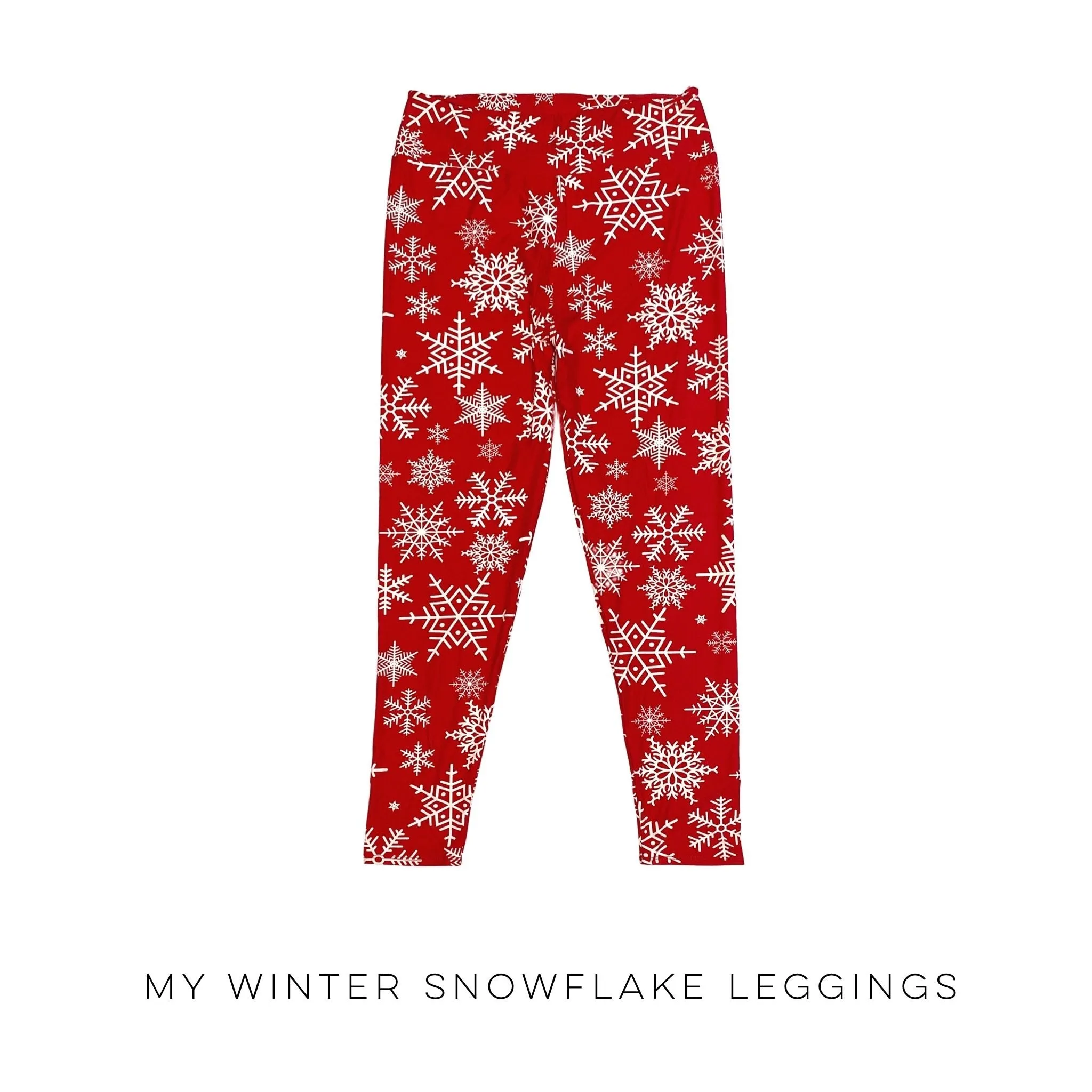 My Winter Snowflake Leggings