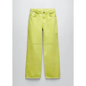 Neon Loose Fit Mid Rise Jeans