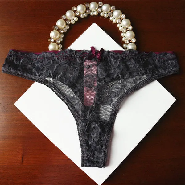 New Arrival Voplidia T-back Underwear Women Sexy Panties Thong And G Strings Female Seamless Lace Hipster Lingerie PM004