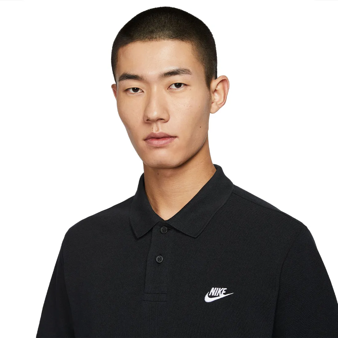 Nike Club Men's Short-Sleeve Polo Black