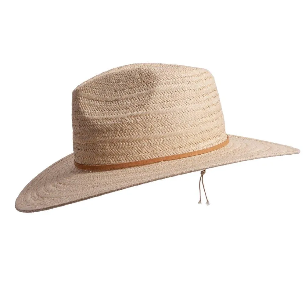 Paulo | Mens Wide Brim Straw Safari Sun Hat