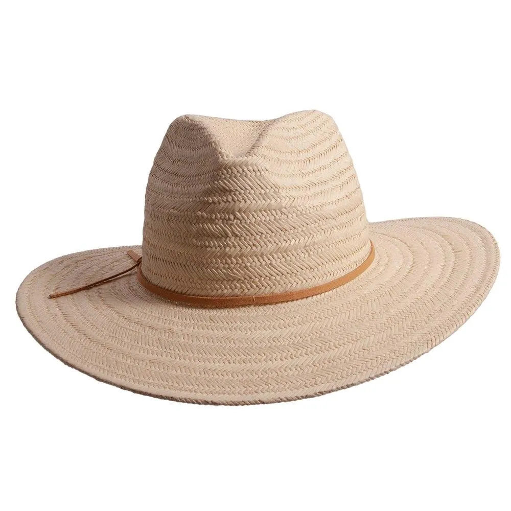 Paulo | Mens Wide Brim Straw Safari Sun Hat