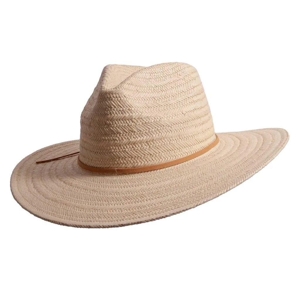 Paulo | Mens Wide Brim Straw Safari Sun Hat