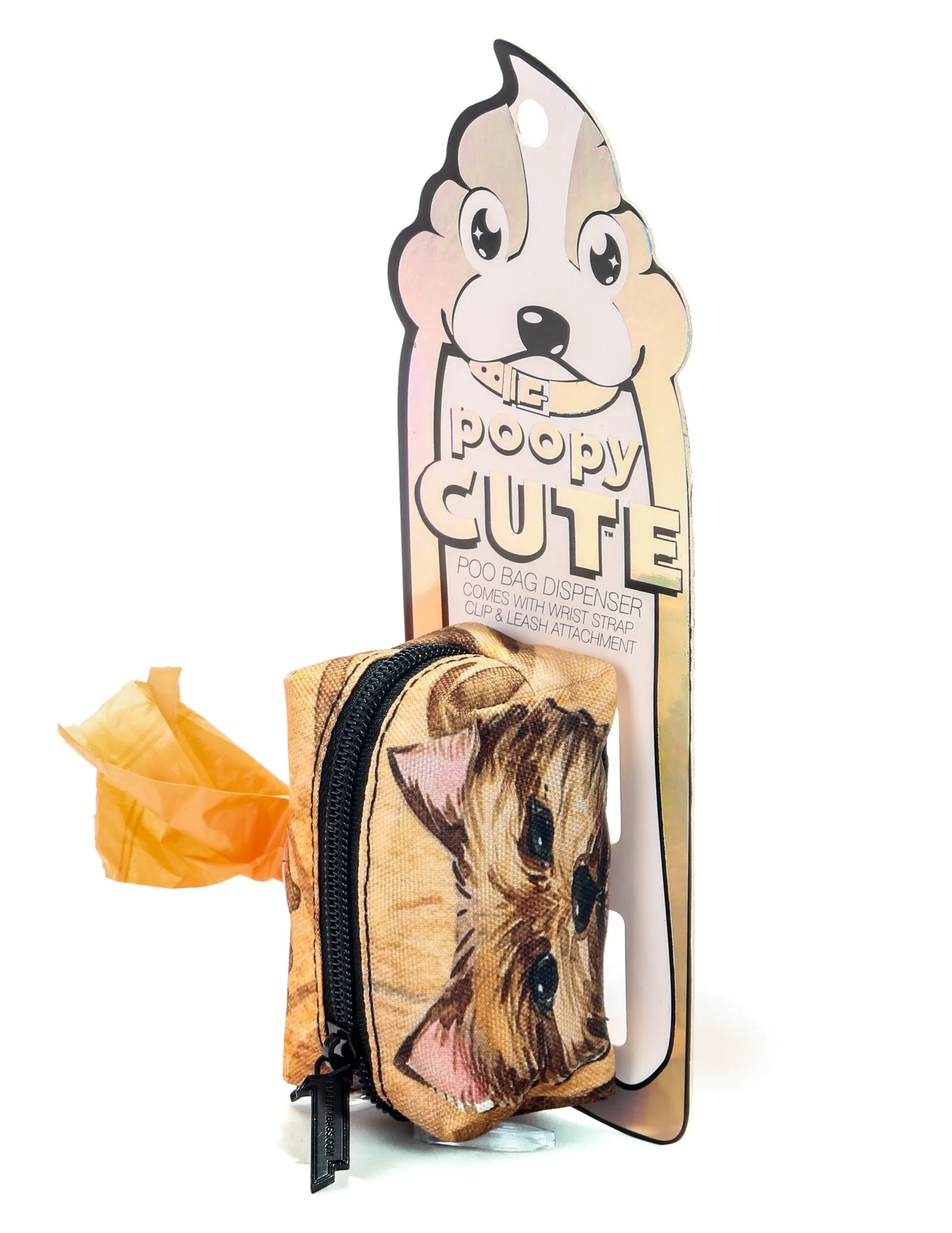 poopyCUTE | Cute Poop Bag Holder | DOGGIE Yorkshire Terrier