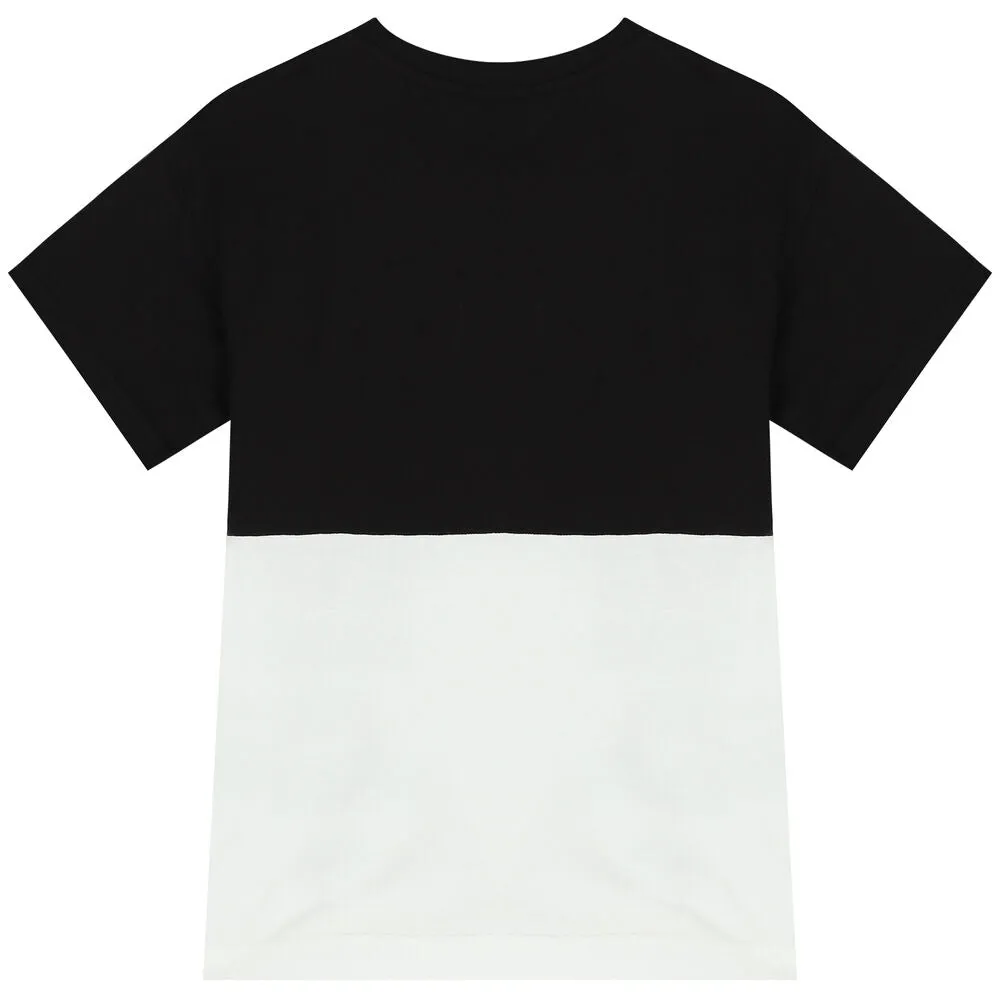 PUMA POWER Colorblock Tee PUMA Black-PUM