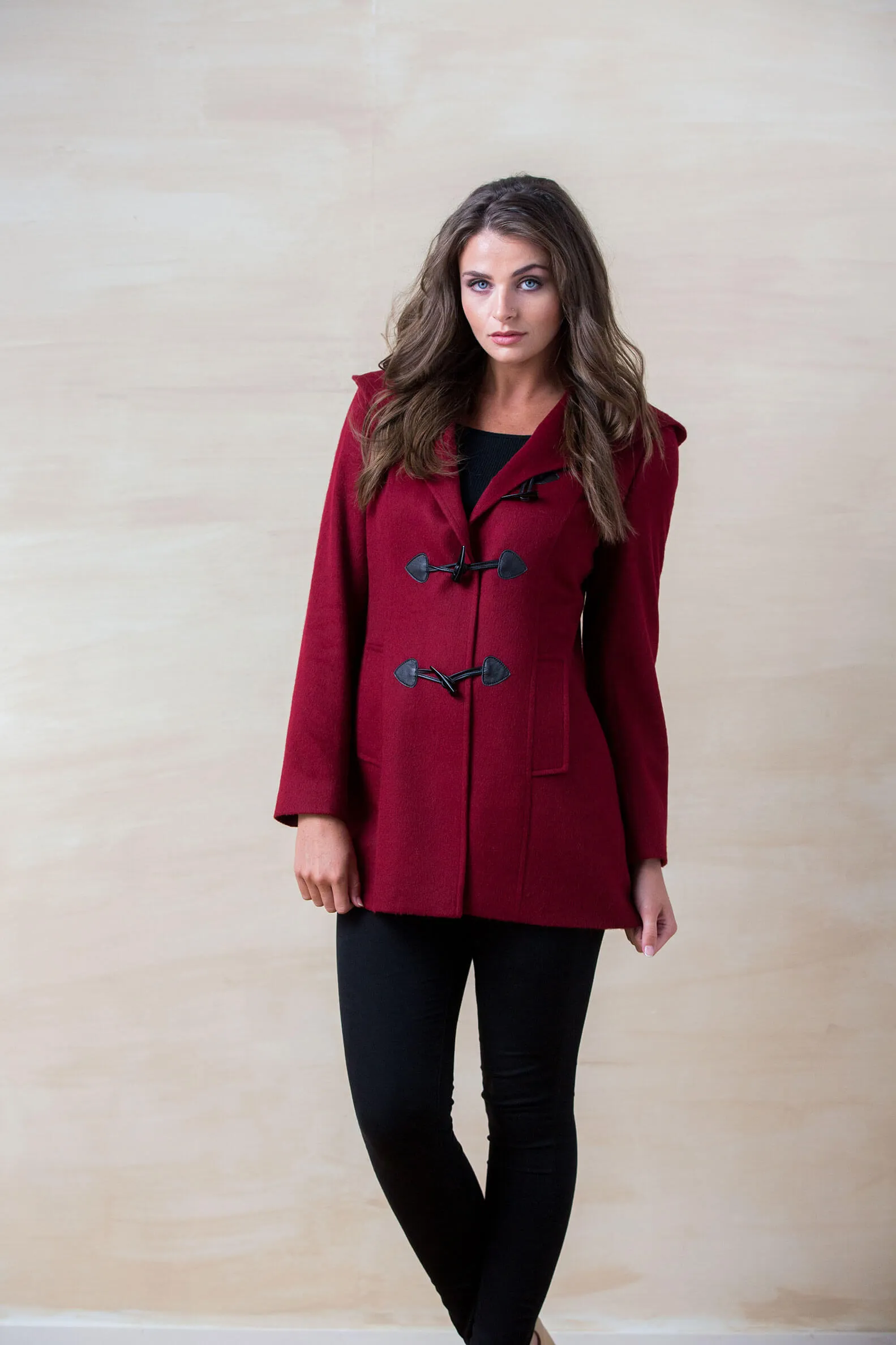 Red Hooded Coat