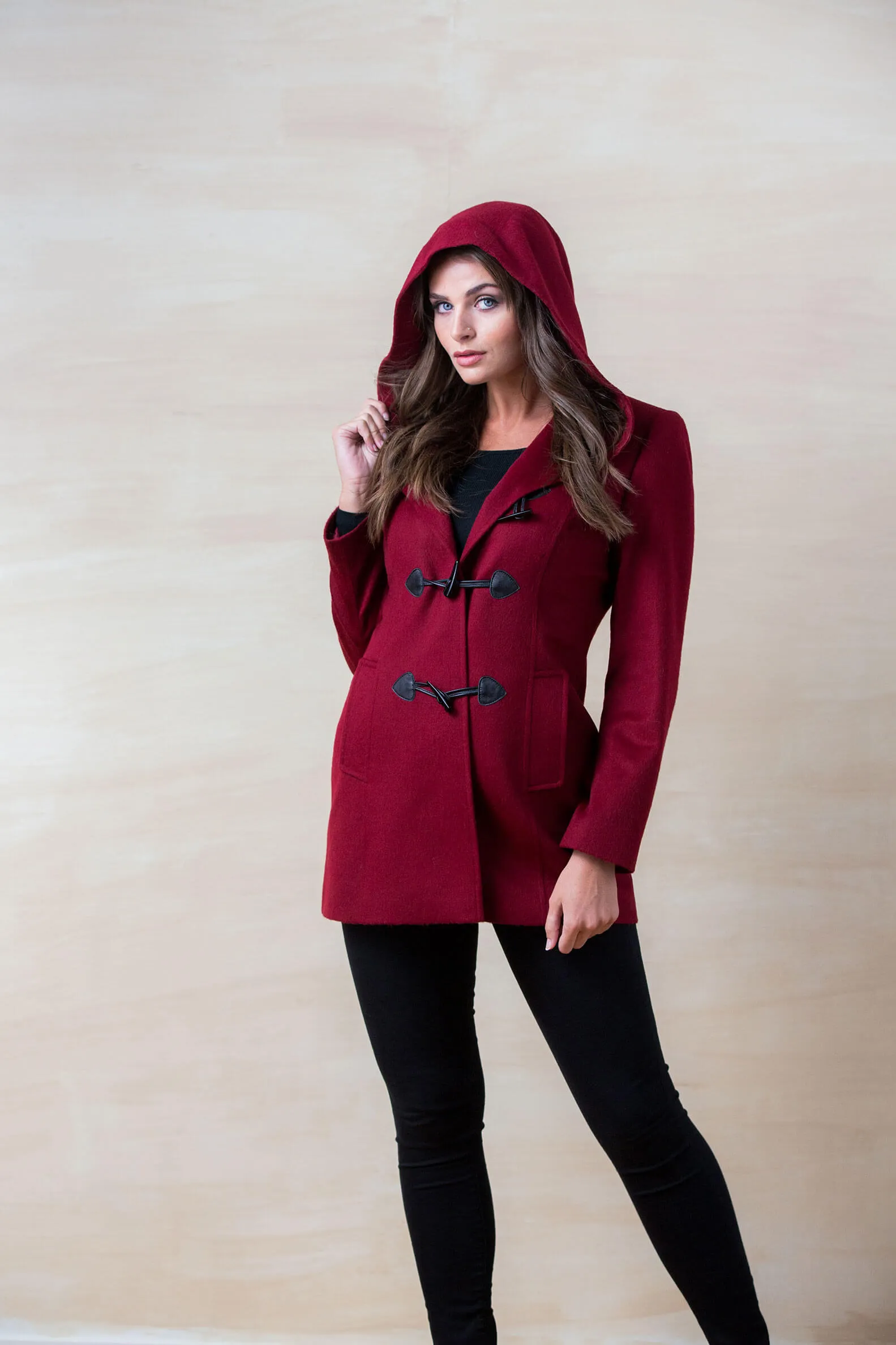 Red Hooded Coat