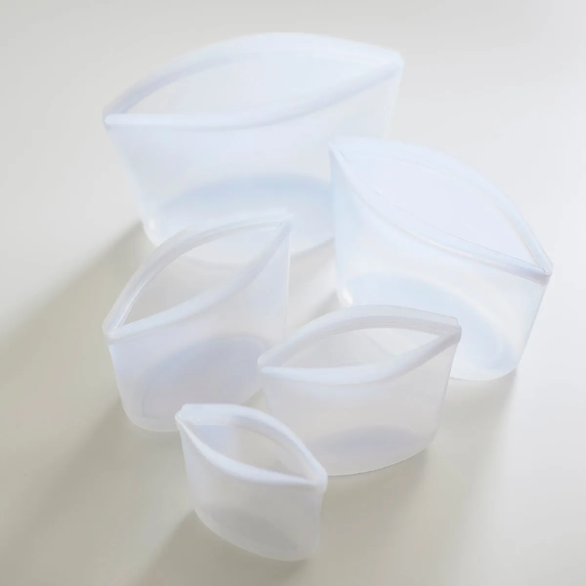 Reusable Silicone Storage Bowls