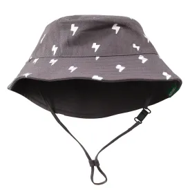 Reversible Organic Cotton Bucket Hat | Lightning