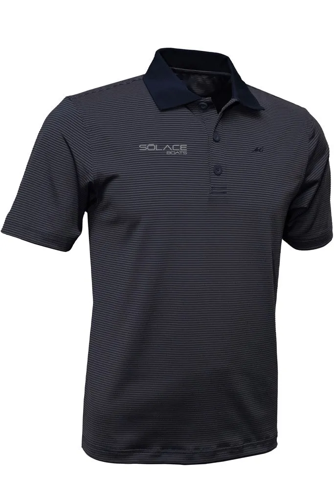 SŌLACE Boats Micro Striped Performance Polo