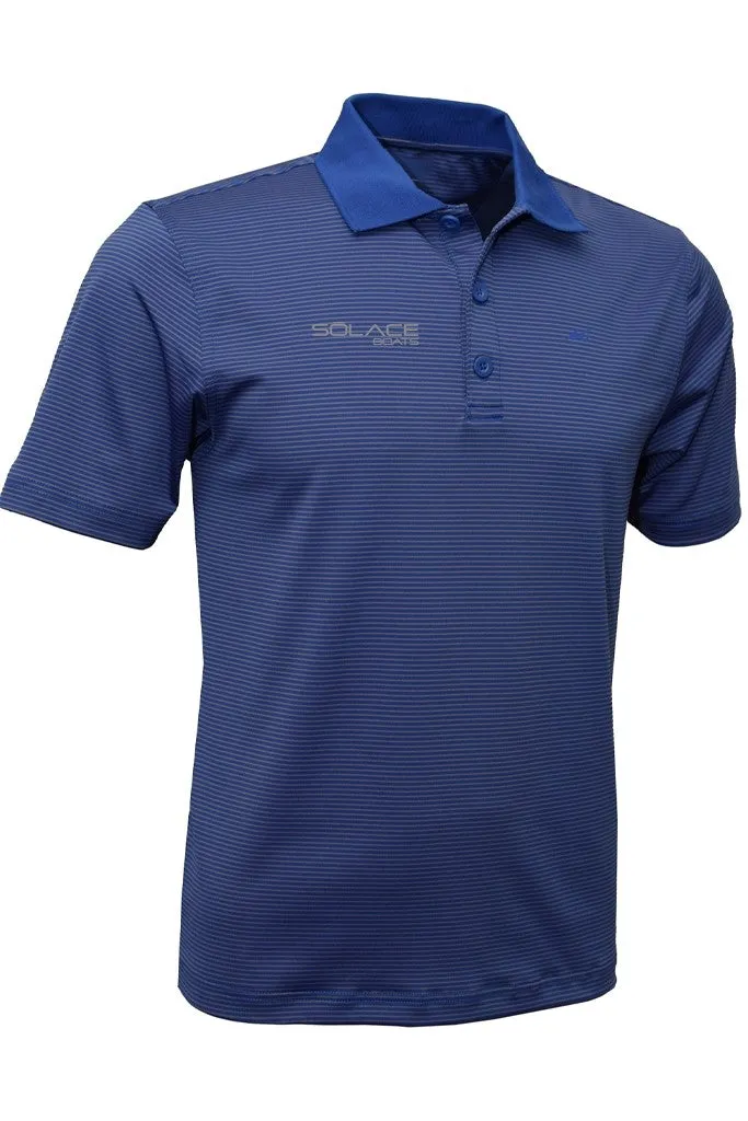 SŌLACE Boats Micro Striped Performance Polo