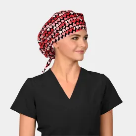 Smitten - Poppy Bouffant Scrub Hats