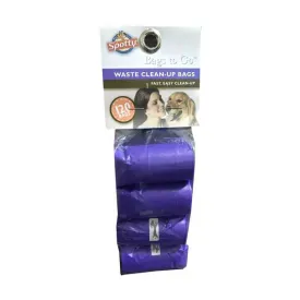 Spotty Pet Waste Clean Up Bags Refill Purple 120bags