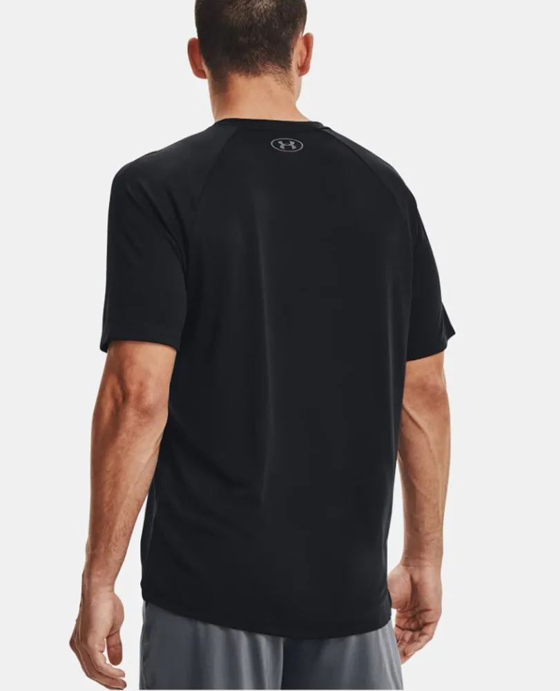 SS UA Tech 2.0 Tee in Black by Under Armour