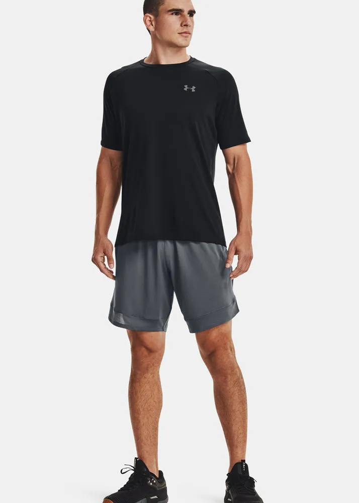 SS UA Tech 2.0 Tee in Black by Under Armour