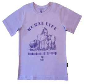 Stoney Creek Kids Rural Life Tee - Lavender