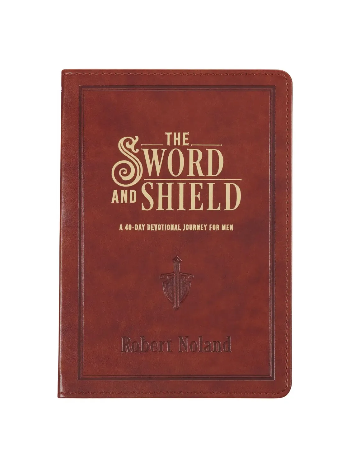 Sword and the Shield Saddle Tan Devotional