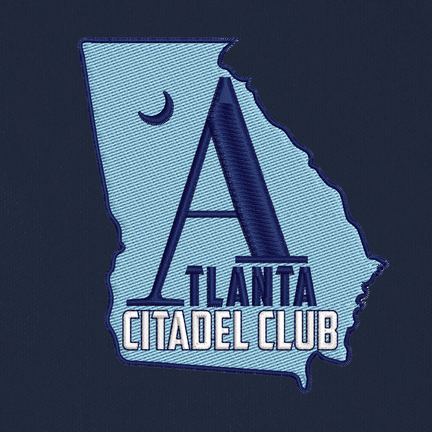 The Citadel, Atlanta Citadel Club, UV Micro-Mesh Tipped Polo