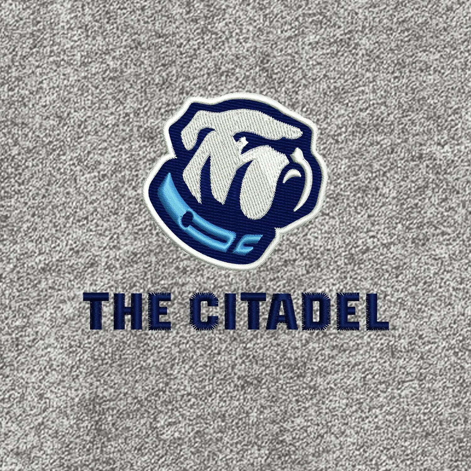 The Citadel Bulldog Ladies French Terry Baseball Full-Zip