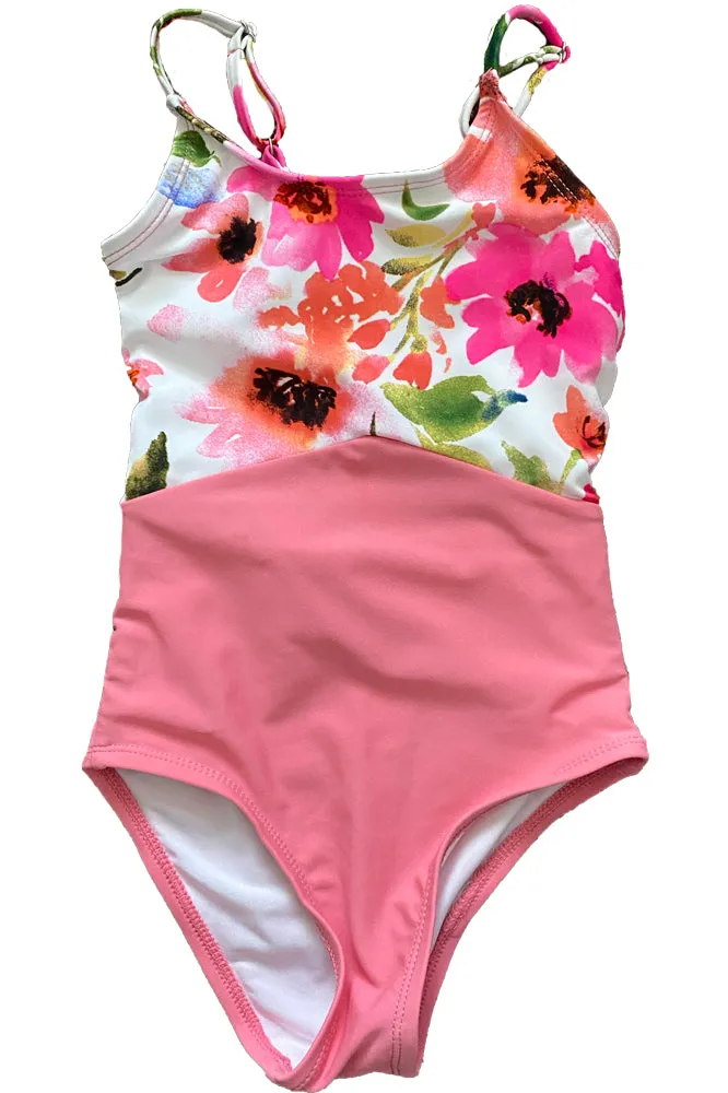 The Mini Sailor | Pink Floral/Watermelon | Final Sale