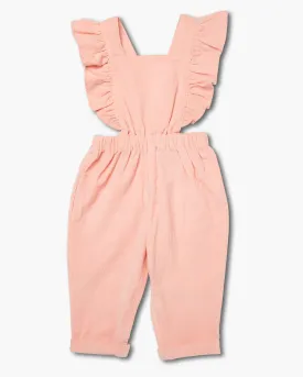 Tiggy Overalls - Blush