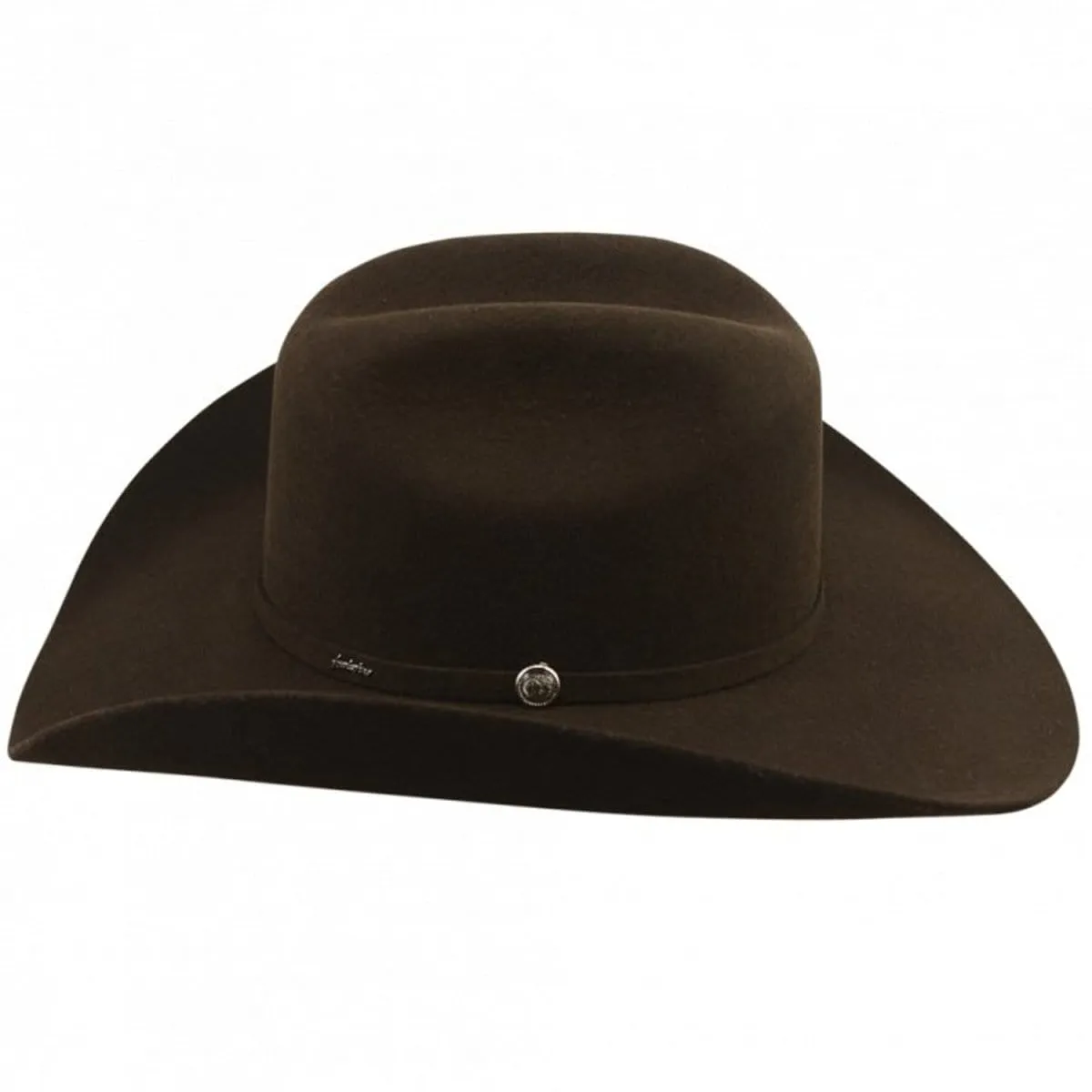 Tombstone 20X Cowboy Felt Hat East West Shape Brown Chocolate TOM-4101