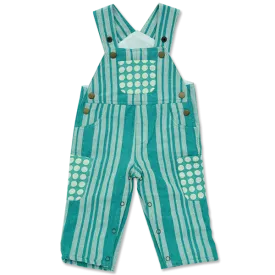 Turquoise Hand Loomed Overalls - SALE CLOTHING & KIDS