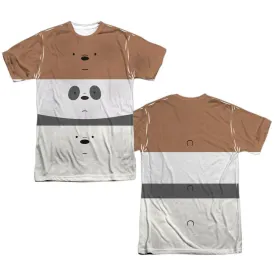 We Bare Bears Bear Stack Adult Sublimation Allover Print T-Shirt