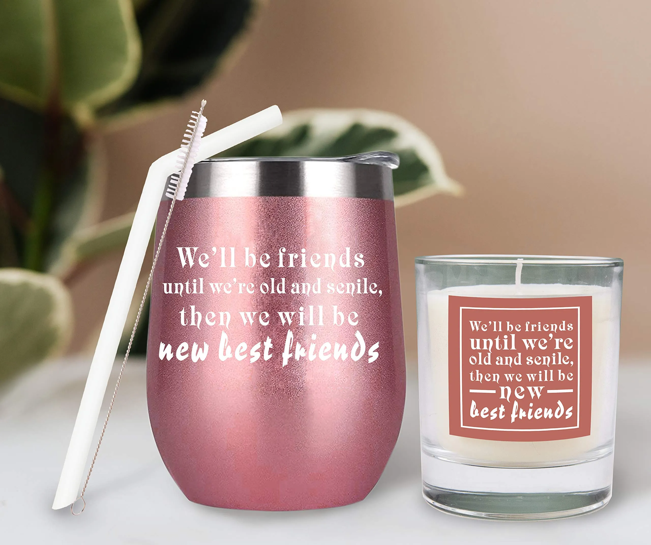 We Will be Friends, New Best Friends Tumbler, We Will be Friends Until We are Old